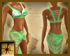 iTrek Green/White Sarong