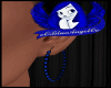 Black / Blue Earrings