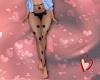 Fishnet Dot Bottoms -L
