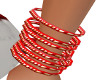 Lee Red Summer Bracelets