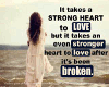 Broken heart Sticker