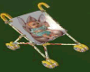 ANIMATED BABY+STROLLER
