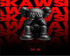 kaws red 3