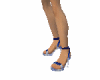 sparkling blue heels