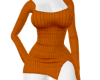 Sexy Orange Minidress