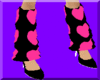 Heart Socks pink