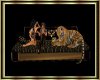 *BDT*BlackGoldTigerCouch