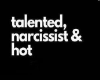 cutout narcissist