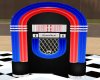 Vintage Jukebox w/ Radio