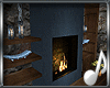 *4aS* Embraced Fireplace