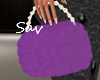 Fur Bag-Purple