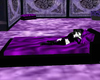 purple fantasy bed