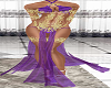 Purple /Gold Fairy Dress