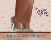 Blue Glass Slipper
