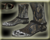 (D) Snake Skin Boots1