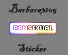 VIP sticker Pansexual GA