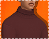 ▼ Cozy RedTurtleneck