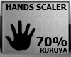 [R] Hands Scaler 70%