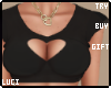Heart Crop | Black