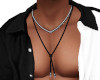 Black/Silver Necklace(M)