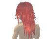 long hair in red