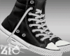 Hi Tops Shoes Black