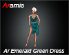 Ar Emerald Green Dress