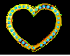 Jeweled Heart Frame