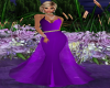 Rc* Cowl Gown Purple