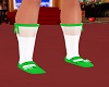 Candy Cane Shoes Green