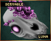 *L Geode Vulpine Skull