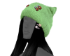 ER Kawaii green cat hat