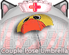 {C} Couple Duck Umbrella