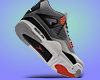 4's Infrared 23 No Socks
