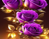 purple rose heels