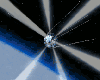 Disco Ball Mirrored Blue