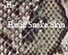 Male Basic Snake Skin