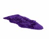 MW Purple Fur Rug