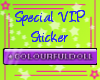 *AJ* VIP Sticker
