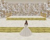 Gold  white weddingroom