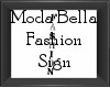 Moda Bella Fashion Sign