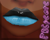 *PBC* Zeta BlkBlu Lips