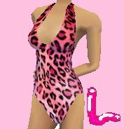 Pink Leopard One-Piece