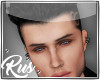 Rus: Midnight black hair