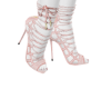 A^ Pink Romance Heels