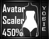 Y| 450% Avatar Scaler