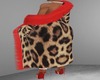 Cheetah Coat w/ Red Fur