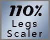 M&F 110% Leg Scale