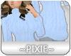 |Px| Cable Knit Blue