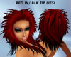 Red w/ Blk Tip Liesl